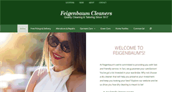 Desktop Screenshot of feigenbaumcleaners.com
